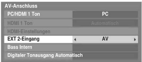 TOSHIBA 46XV626 - Auswahl des EINGANGS-Signals - 1