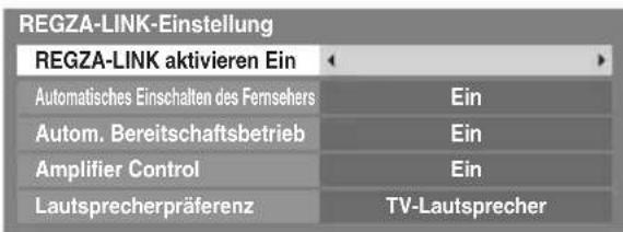 TOSHIBA 42XV633 - REGZA-LINK aktivieren - 1