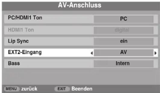 TOSHIBA 42XV501P - Auswahl des EINGANGS-Signals - 2