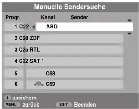 TOSHIBA 42XV500P - Sie müssen erst warten, bis das Fernsehgerät den Suchlauf abgeschlossen hat. - 2