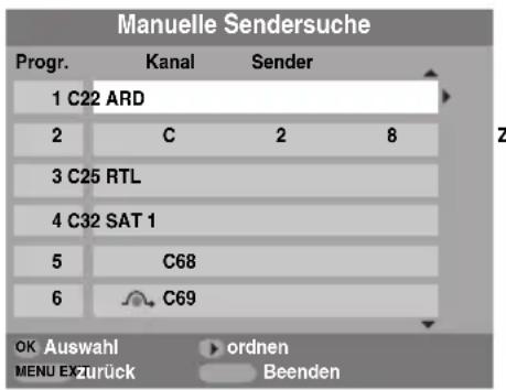 TOSHIBA 42XV500P - Überspringen von Programmen - 1