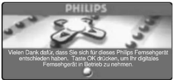 PHILIPS 26PF5520 - Erstmaliges Einschalten - 1