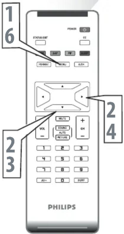 PHILIPS 20PF512001 - TV-PG Parental Guidance Suggested - - 3