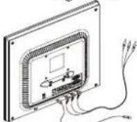 ACER AT1931 - Connecting the AV and S-Video cable - 1