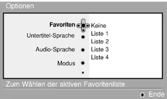PHILIPS 32PF7520 - Verwenden des Optionsmenüs - 1