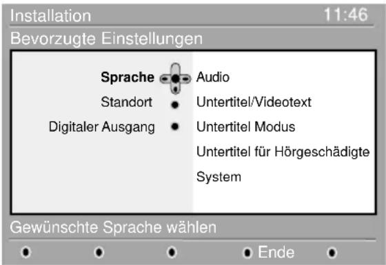 PHILIPS 32PF7520 - Sprache und Standorteinstellungen - 1