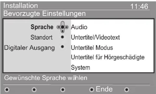 PHILIPS 32PF5521 - Sprach- und Standorteinstellungen - 2