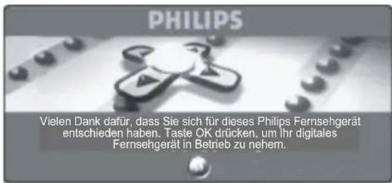 PHILIPS 32PF5521 - Erstmaliges Einschalten - 1
