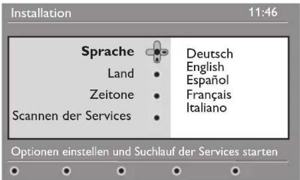 PHILIPS 32PF5521 - Erstmaliges Einschalten - 2