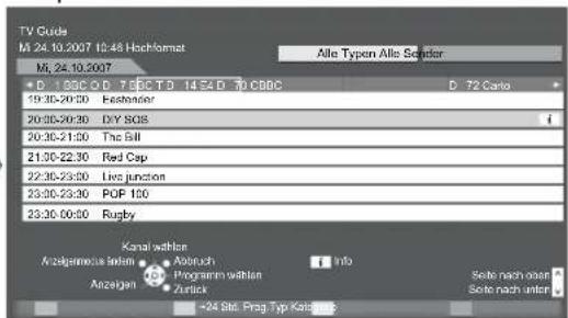PANASONIC TH-37PX81 - Anzeige Programmassistent - 2