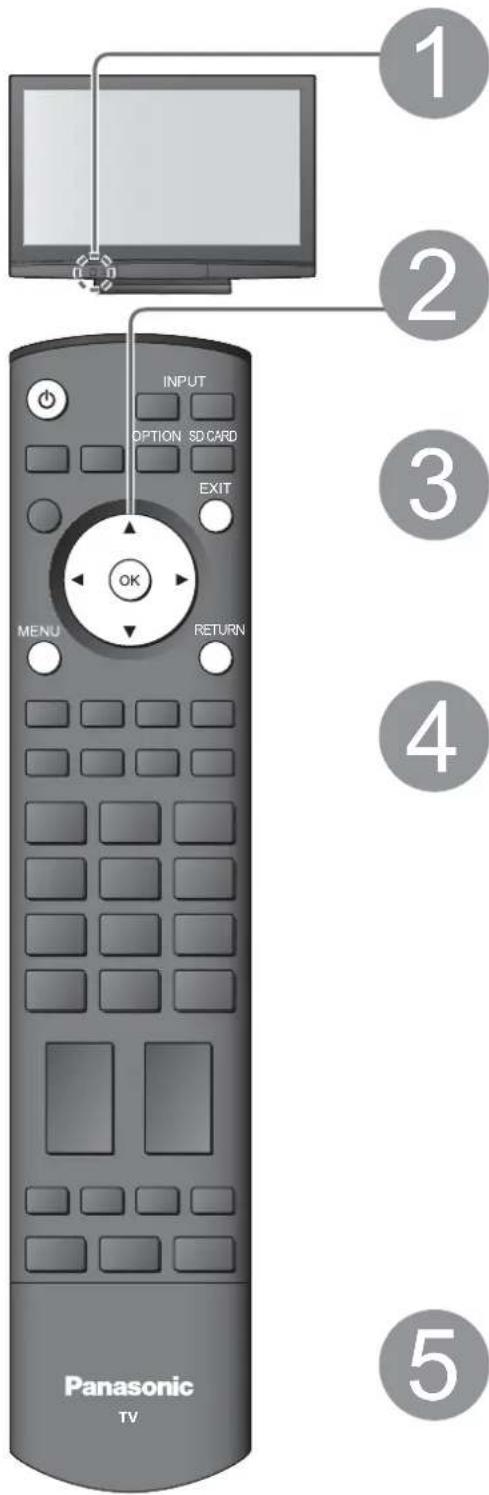 PANASONIC TH-37PX81 - Automatische Einrichtung - 1