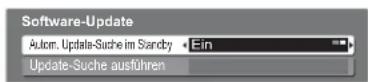 PANASONIC TH-37PX81 - Wählen Sie zunächst „Autom. Update-Suche im Standby“, und dann „Ein“ oder „Aus“. - 1