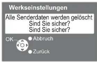 PANASONIC TH-37PX81 - Wiederherstellen des Auslieferungszustands - 2
