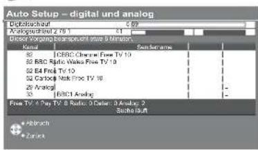 PANASONIC TH-37PX81 - Starten Sie die automatische Einrichtung. - 2