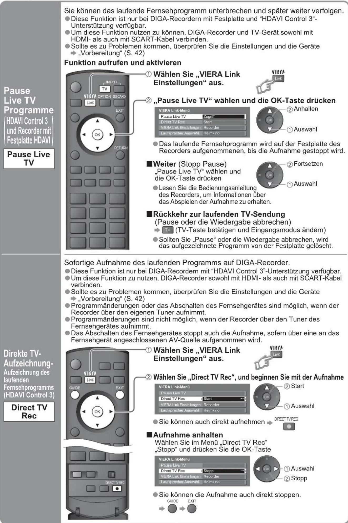 PANASONIC TH-37PX81 - Ausschaltverknüpfung - 1