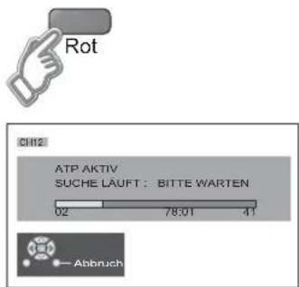 PANASONIC TH-37PV45 - Starten Sie die automatische Einrichtung. - 1