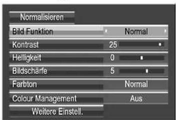 PANASONIC TH-65VX100 - Wählen Sie eine Option, und stellen Sie sie wunschgemäß ein. - 1