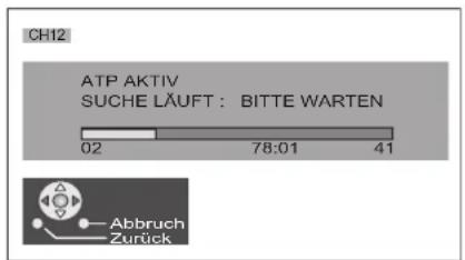PANASONIC TH-65PV500 - TV-Speicher-Menü – Automatischer Sendersuchlauf (ATP) - 15