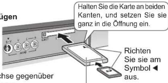 PANASONIC TH-65PV500 - ■ PC-Kartensteckplatz - 1
