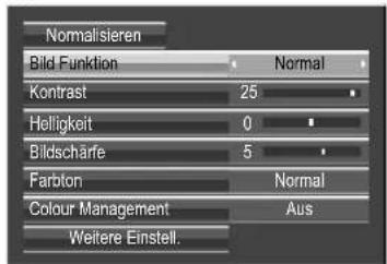 PANASONIC TH-50VX100 - Wählen Sie „Bild“. - 3