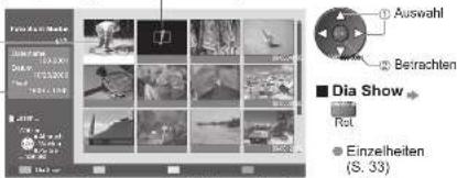 PANASONIC TH-50PX700 - Betrachten einer SD-Karte - 5