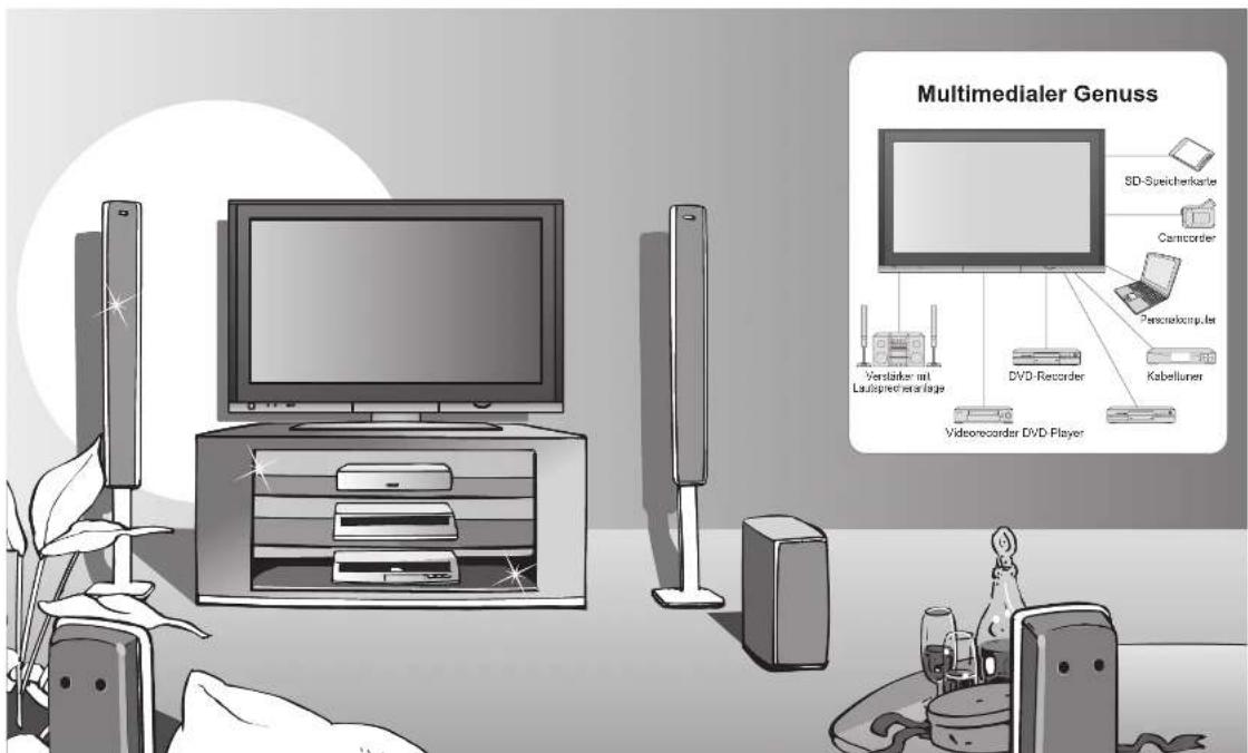 PANASONIC TH-50PX700 - der multimedialen-Unterhaltung voll aus - 1