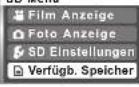 PANASONIC TH-42PV60 - Überprüfen des verfügbaren Speicherplatzes - 2