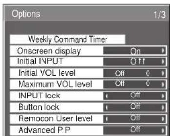 PANASONIC TH42PH11 - Optionsanpassung - 2
