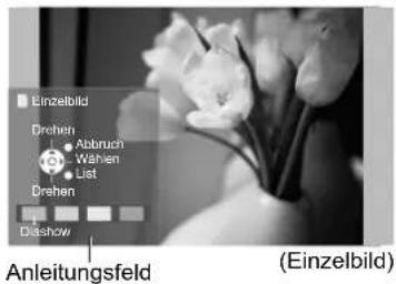 PANASONIC TX-P65V10 - Wählen Sie die anzuzeigende Datei (Foto oder Film) aus. - 1