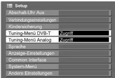 PANASONIC TX-P65V10 - DVB-T-Programme oder analoge Programme - 4