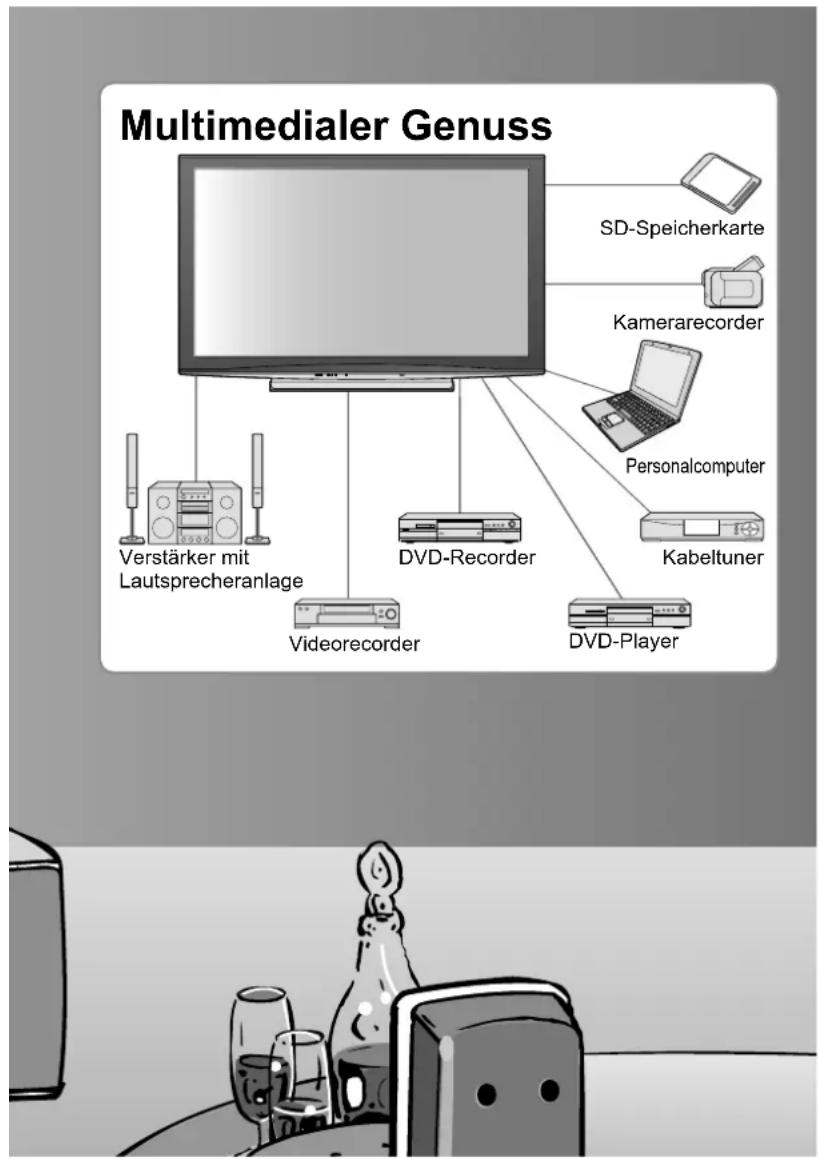 PANASONIC TX-P65V10 - Unterhaltung voll aus - 1