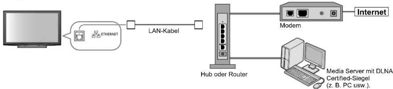 PANASONIC TX-P65V10 - Netzwerkanschlüsse - 1