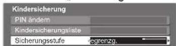 PANASONIC TX-P54Z1 - Sperren von Programmplätzen Kindersicherung - 11