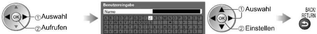 PANASONIC TX-P58V10 - Benutzereingabe - 1