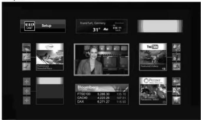 PANASONIC TX-P58V10 - Zugriff auf VIERA CAST. - 3