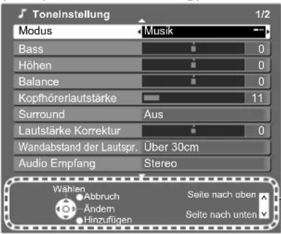 PANASONIC TX-P58V10 - ■Bildschirm-Hilfe – Anleitungsfeld - 1