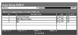 PANASONIC TX-P58V10 - Die automatische Einrichtung ist abhängig vom gewählten Land verschieden. - 9