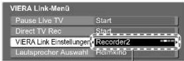 PANASONIC TX-P58V10 - Bei Anschluss mehrerer ■ Recorder oder Player - 1