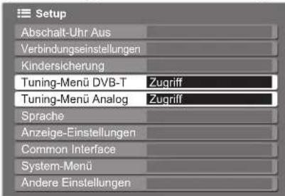 PANASONIC TX-P50S11 - DVB-T-Programme oder analoge Programme - 3