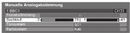 PANASONIC TX-P50S11 - ■Manueller Suchlauf - 1