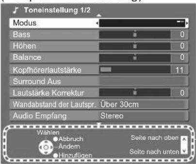 PANASONIC TX-P50G10 - ■ Bildschirm-Hilfe – Anleitungsfeld - 1