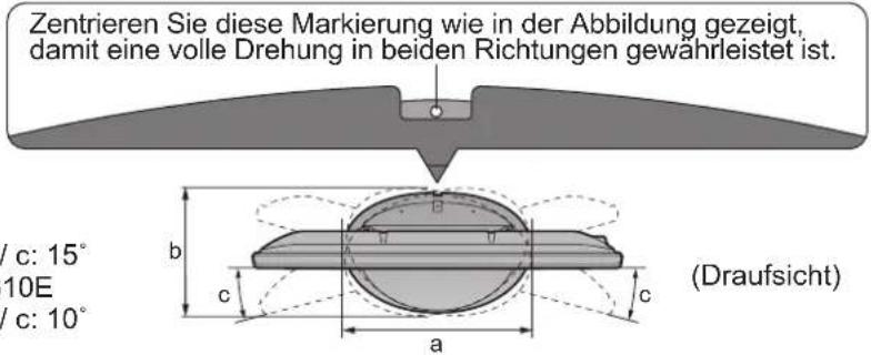 PANASONIC TX-P50G10 - Einstellen des Bildschirms auf den gewünschten Winkel - 2