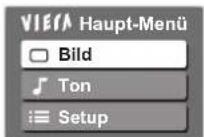 PANASONIC TX-P46Z1E - Wählen Sie das gewünschte Menü. - 1