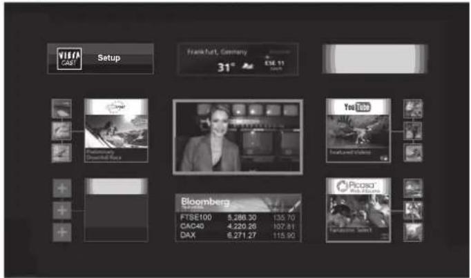 PANASONIC TX-P46Z1E - Zugriff auf VIERA CAST. - 3