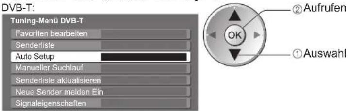 PANASONIC TX-P46Z1E - DVB-T-Programme oder analoge Programme - 12