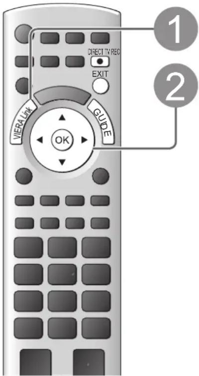 PANASONIC TX-P46Z1E - Direkte TV-Aufzeichnung – Aufzeichnung des laufenden Fernsehprogramms Direct TV Rec - 1