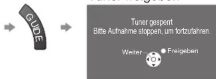 PANASONIC TX-P46Z1E - Beenden der Aufzeichnung■ - 3