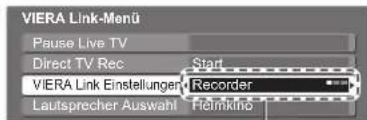 PANASONIC TX-P46Z11 - Bei Anschluss mehrerer ■ Recorder oder Player - 2