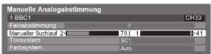PANASONIC TX-P46Z11 - ■Manueller Suchlauf - 1