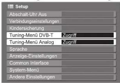 PANASONIC TX-P50S10 - DVB-T-Programme oder analoge Programme - 3